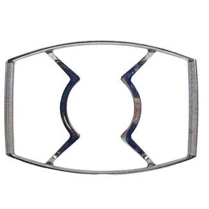 Vintage Corning Ware P-10-M-1 Casserole Stand Metal Trivet Holder 13 x 9.5-inch